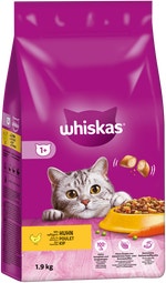 WHISKAS® Trocken 1+ mit Huhn 1.9kg image