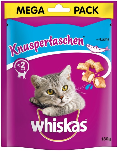 Knuspertaschen mit Lachs 180g