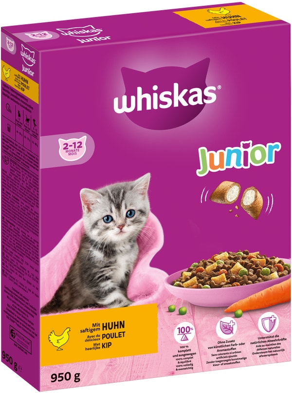 433372 Whiskas Junior_Huhn_950g